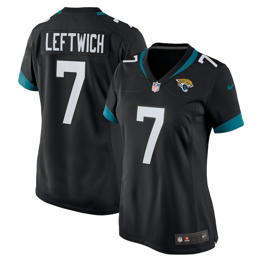 Byron Leftwich Jacksonville Jaguars Women's Alternate Retired Player Game Jersey - Black - Nike