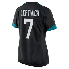 Byron Leftwich Jacksonville Jaguars Women's Alternate Retired Player Game Jersey - Black - Nike