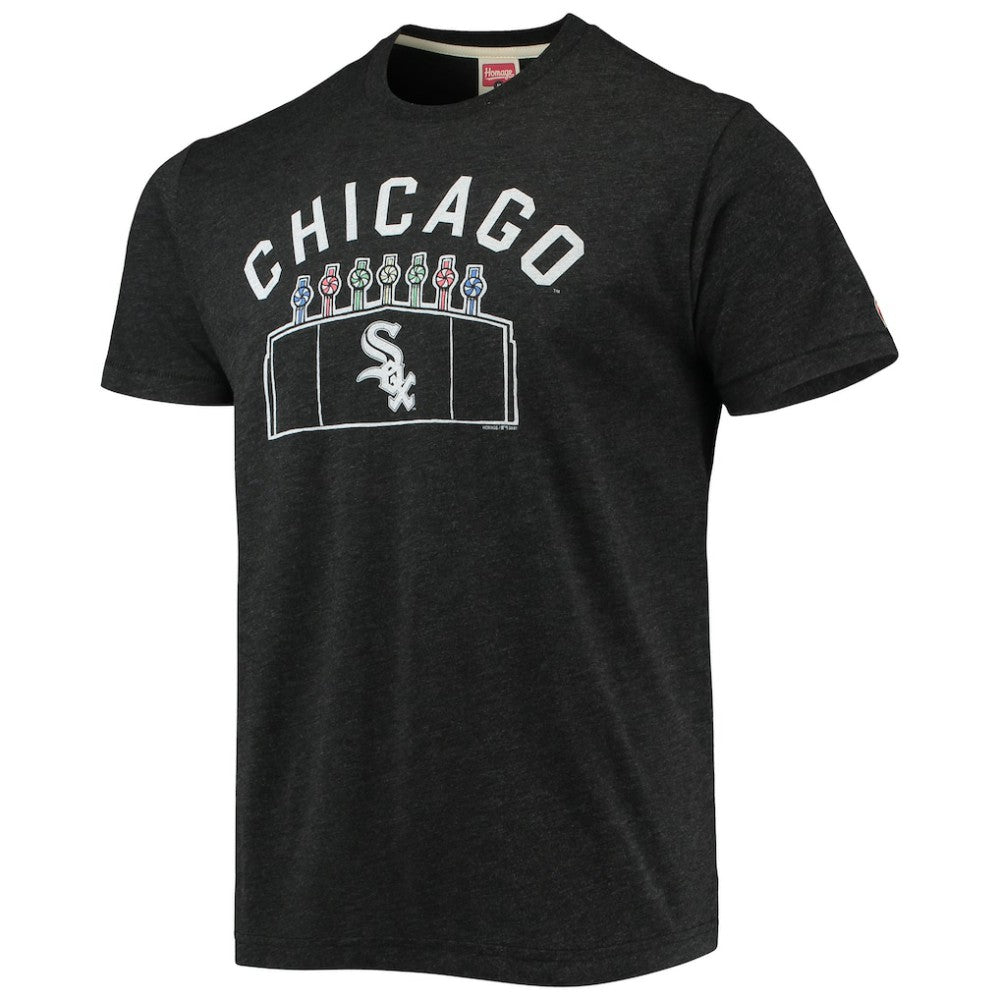 Chicago White Sox Homage Team Hyper Local Tri-Blend T-Shirt Online