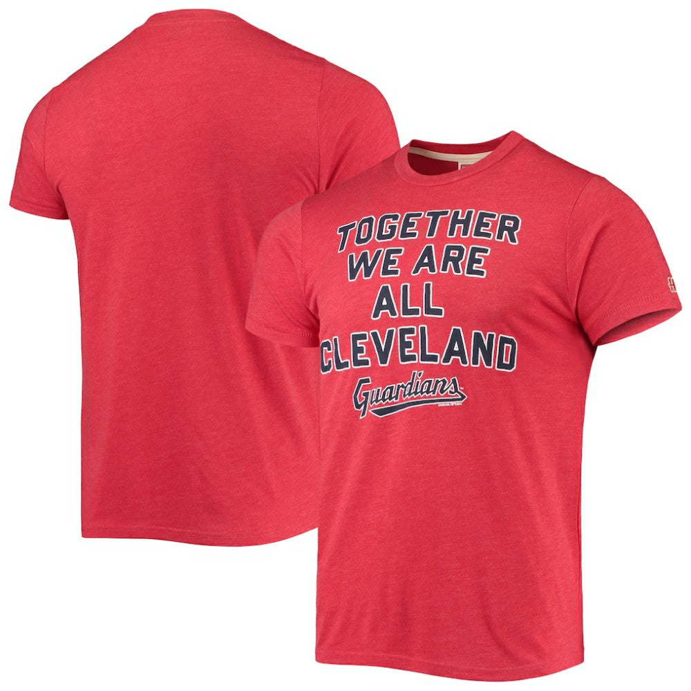 Cleveland Guardians Homage Hyper Local Tri-Blend T-Shirt Discount