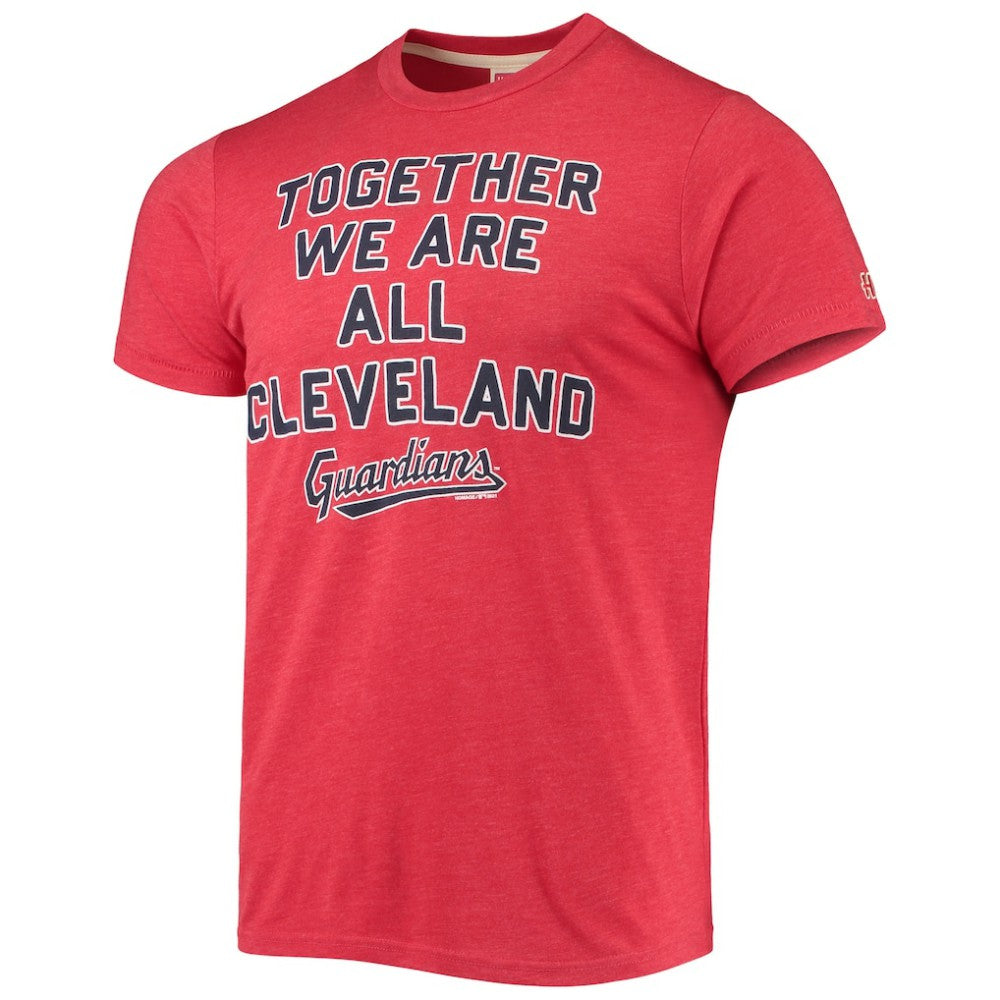 Cleveland Guardians Homage Hyper Local Tri-Blend T-Shirt Discount