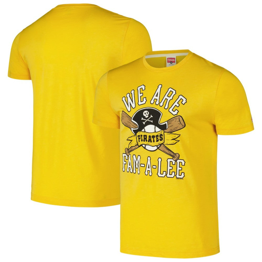 Pittsburgh Pirates Homage Hyper Local Tri-Blend T-Shirt for sale