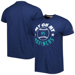 Seattle Mariners Homage Hyper Local Tri-Blend T-Shirt Online
