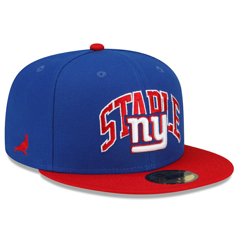 New York Giants New Era NFL x Staple Collection 59FIFTY Fitted Hat - Royal/Red - NFL