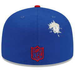 New York Giants New Era NFL x Staple Collection 59FIFTY Fitted Hat - Royal/Red - NFL