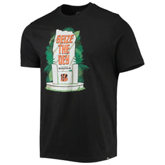 Cincinnati Bengals '47 Logo Super Rival T-Shirt - Black - 47 brand