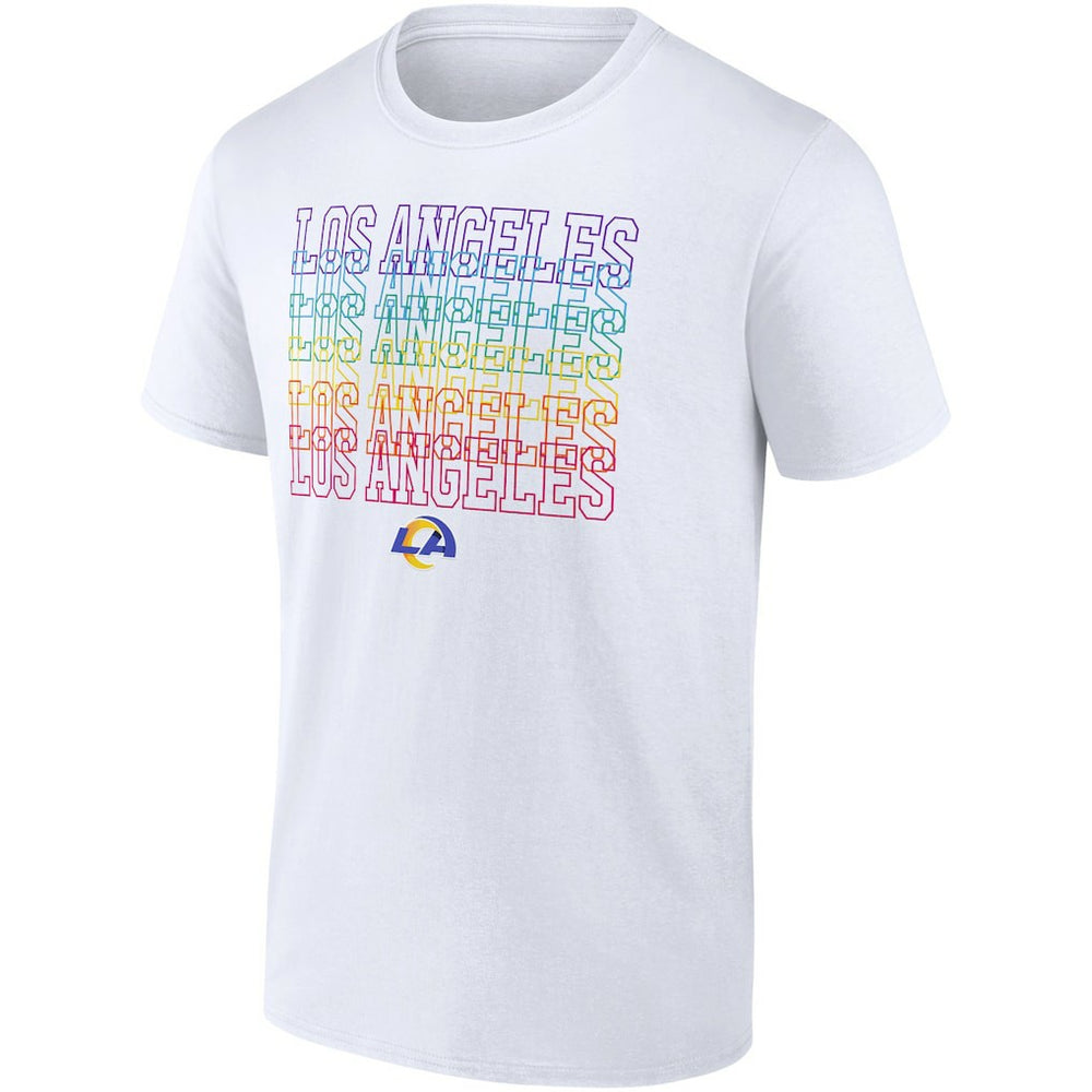 Los Angeles Rams City Pride Team T-Shirt - White - Fanatics