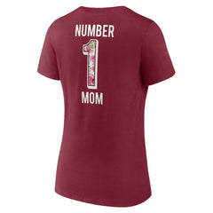 Washington Commanders Women's Team Mother's Day V-Neck T-Shirt - Burgundy - Fanatics