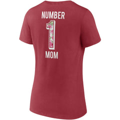 Arizona Cardinals Women's Team Mother's Day V-Neck T-Shirt - Cardinal - Fanatics