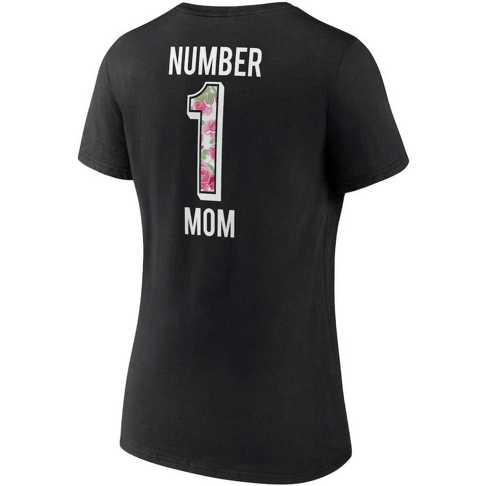 Las Vegas Raiders Women's Team Mother's Day V-Neck T-Shirt - Black - Fanatics