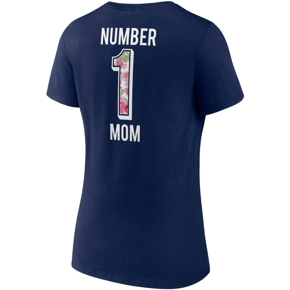 Seattle Seahawks Women's Team Mother's Day V-Neck T-Shirt - College Navy - Fanatics