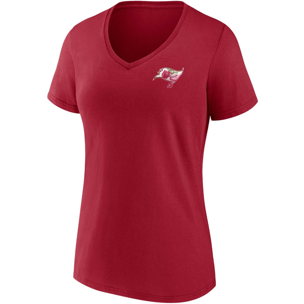 Tampa Bay Buccaneers Women's Team Mother's Day V-Neck T-Shirt - Red - Fanatics