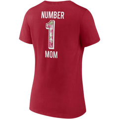 Tampa Bay Buccaneers Women's Team Mother's Day V-Neck T-Shirt - Red - Fanatics