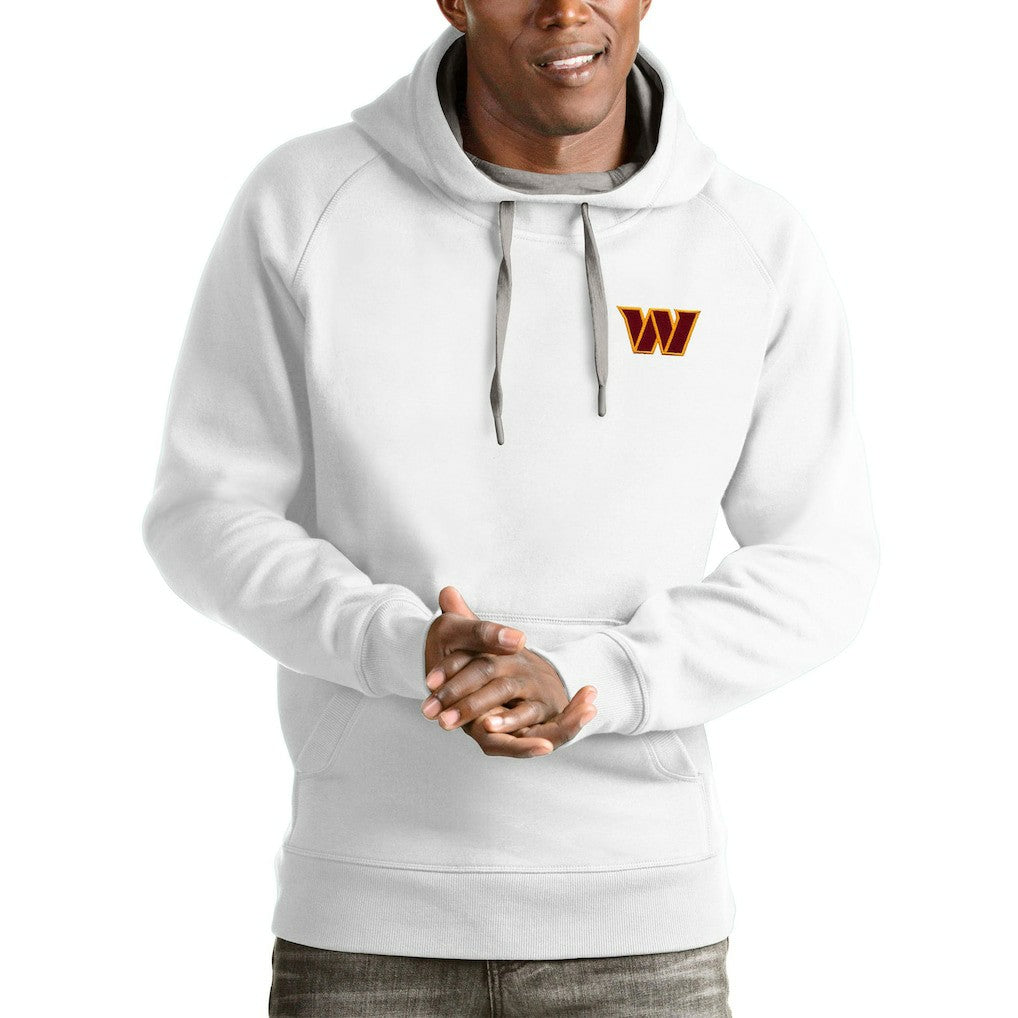 Washington Commanders Antigua Victory Pullover Hoodie - White - NFL