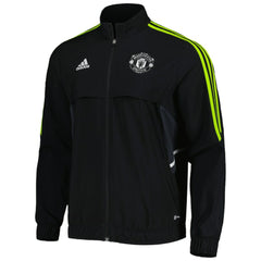 Adidas - Manchester United Presentation AEROREADY Full-Zip Jacket - Black