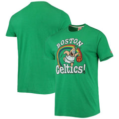 Boston Celtics Homage NBA x Spongebob Collab Tri-Blend T-Shirt Kelly Green