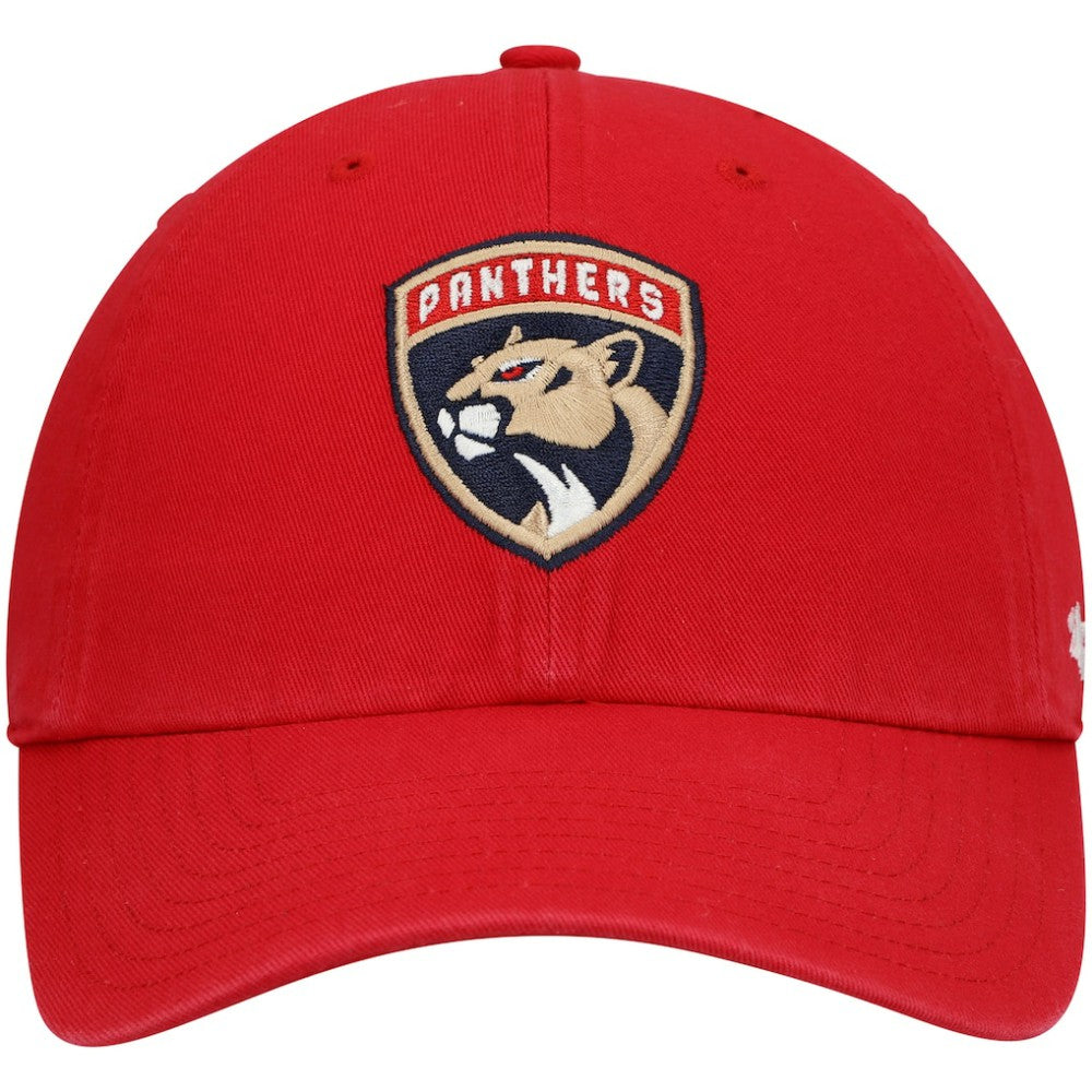 Florida Panthers '47 Logo Clean Up Adjustable Hat - Red | 47 brand sale