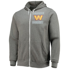 Washington Commanders NFL x Darius Rucker Collection Sponge Fleece Full-Zip Hoodie - Heathered Charcoal - Fanatics