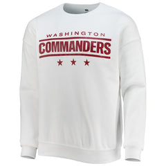 Washington Commanders NFL x Darius Rucker Collection Star Sponge Fleece Pullover Sweatshirt - White - Fanatics