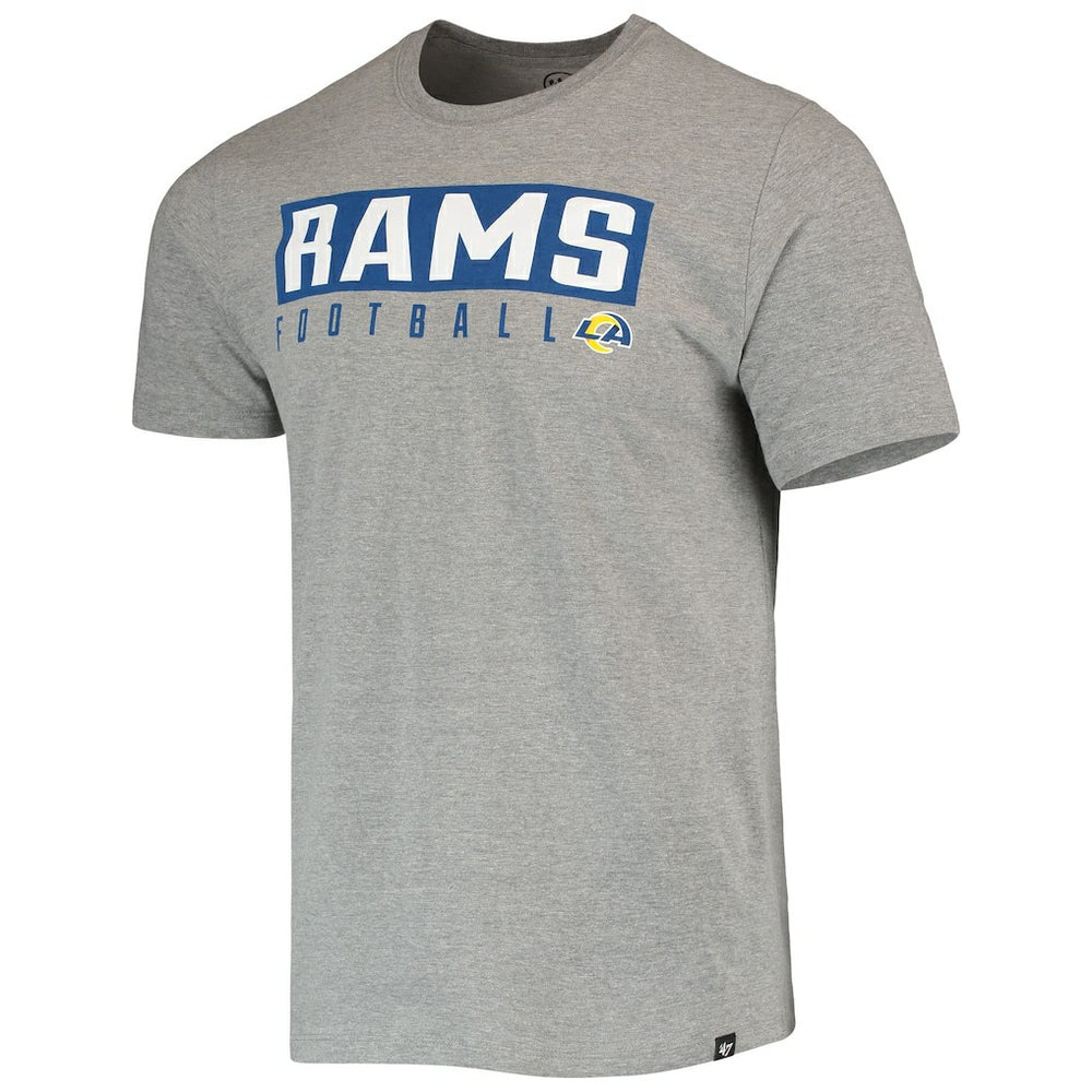 Los Angeles Rams '47 Major Super Rival T-Shirt - Gray - 47 brand