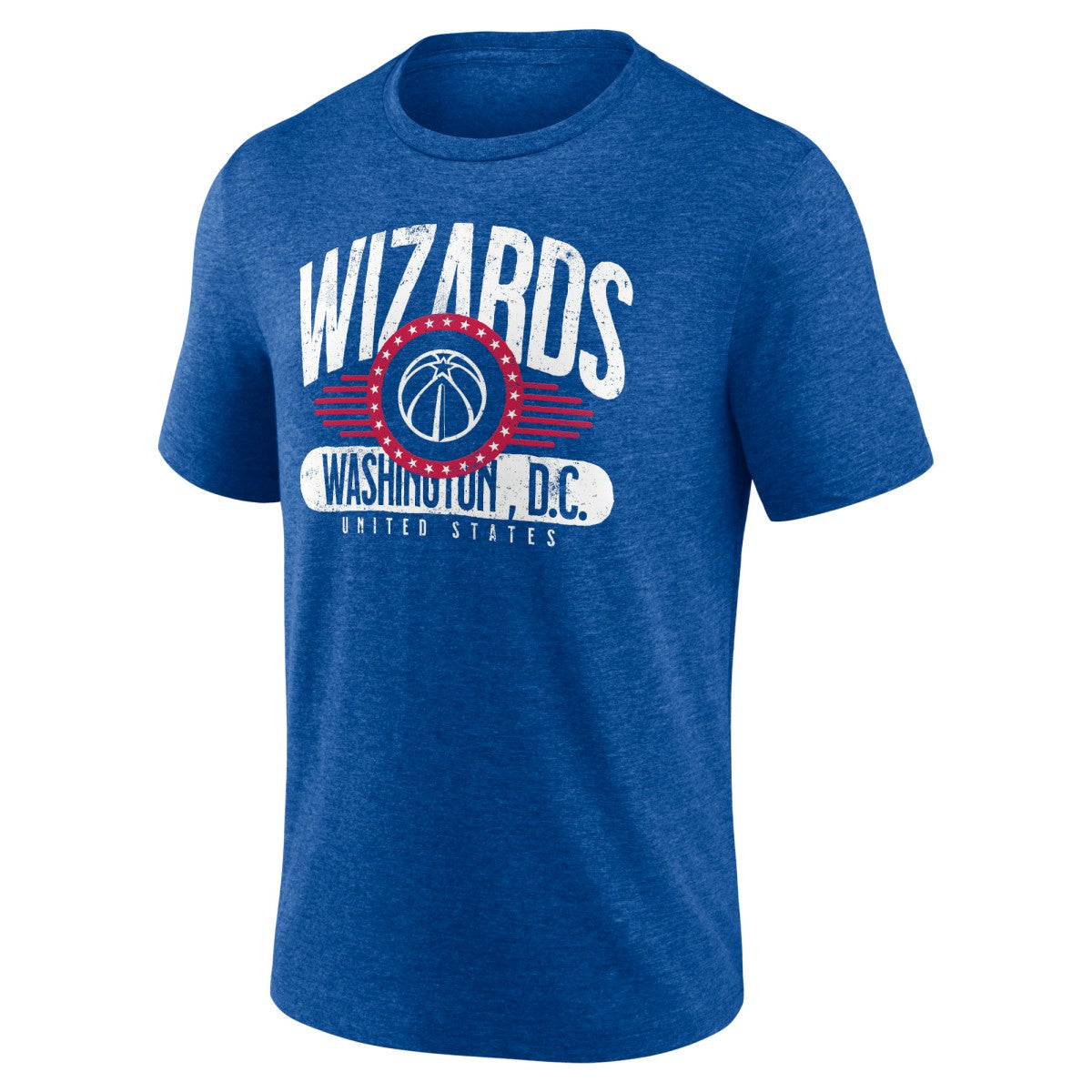 Washington Wizards Badge of Honor Tri-Blend T-Shirt Royal