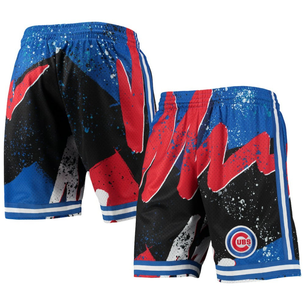 Chicago Cubs Mitchell & Ness Hyper Hoops Shorts Outlet