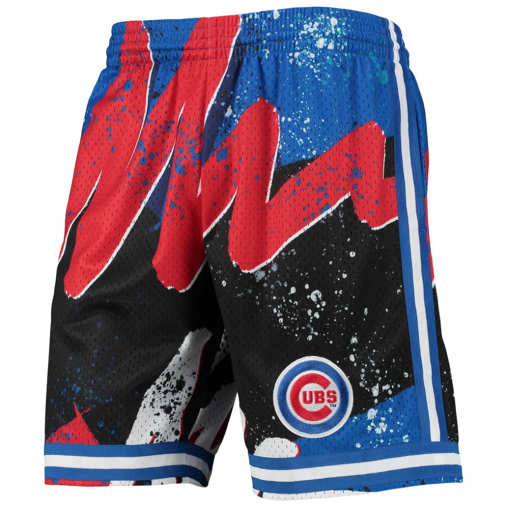 Chicago Cubs Mitchell & Ness Hyper Hoops Shorts Outlet
