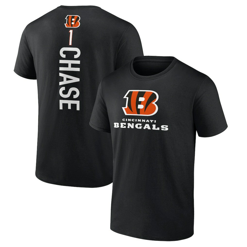 Ja'Marr Chase Cincinnati Bengals Playmaker T-Shirt - Black - NFL