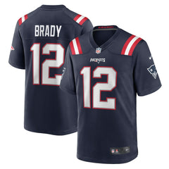 Tom Brady New England Patriots Game Retired Player Jersey - Navy - Nike