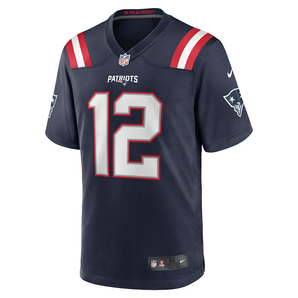 Tom Brady New England Patriots Game Retired Player Jersey - Navy - Nike