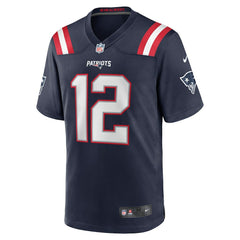 Tom Brady New England Patriots Game Retired Player Jersey - Navy - Nike