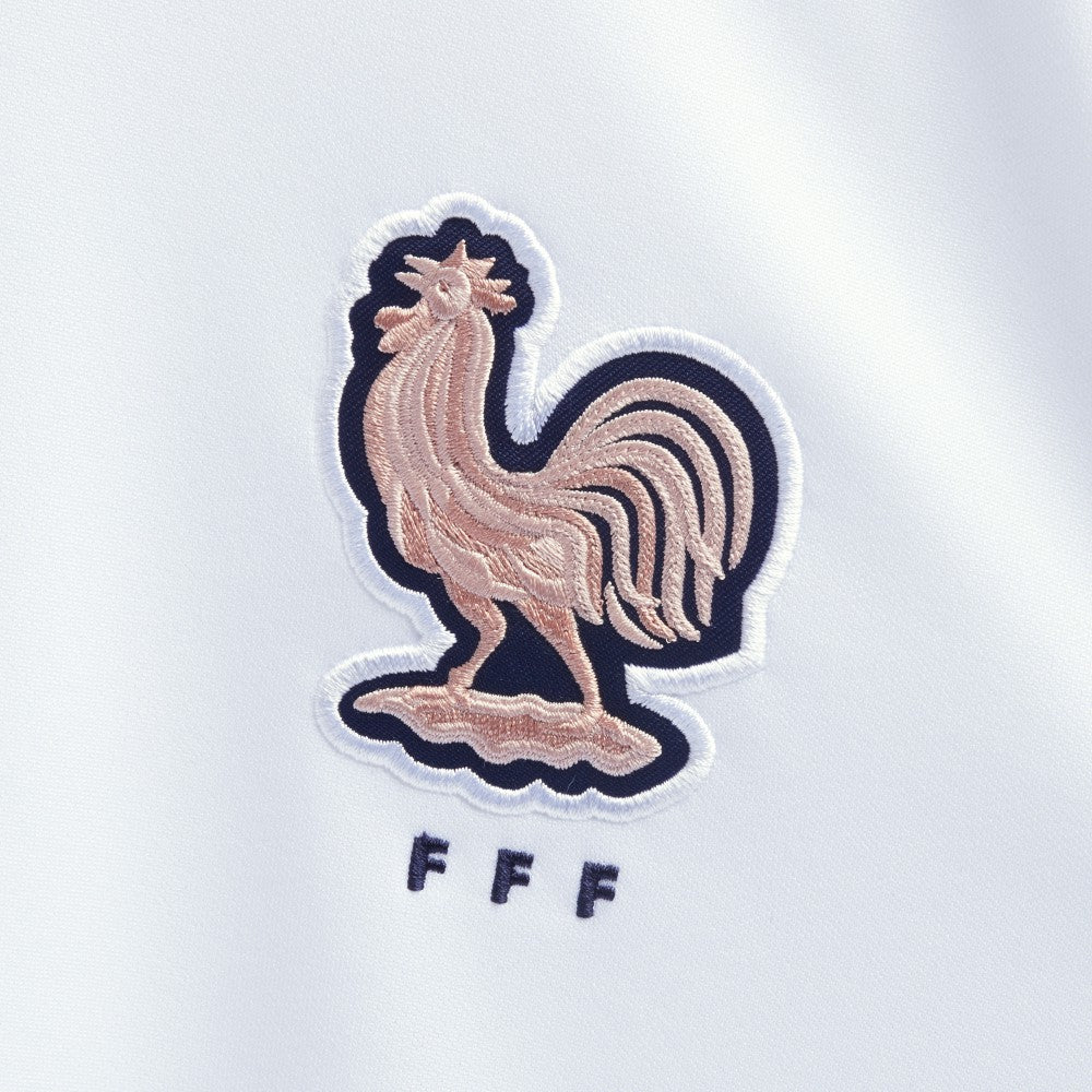 Nike - France Women's National Team Youth 2022/23 Away Replica Blank Jersey - White
