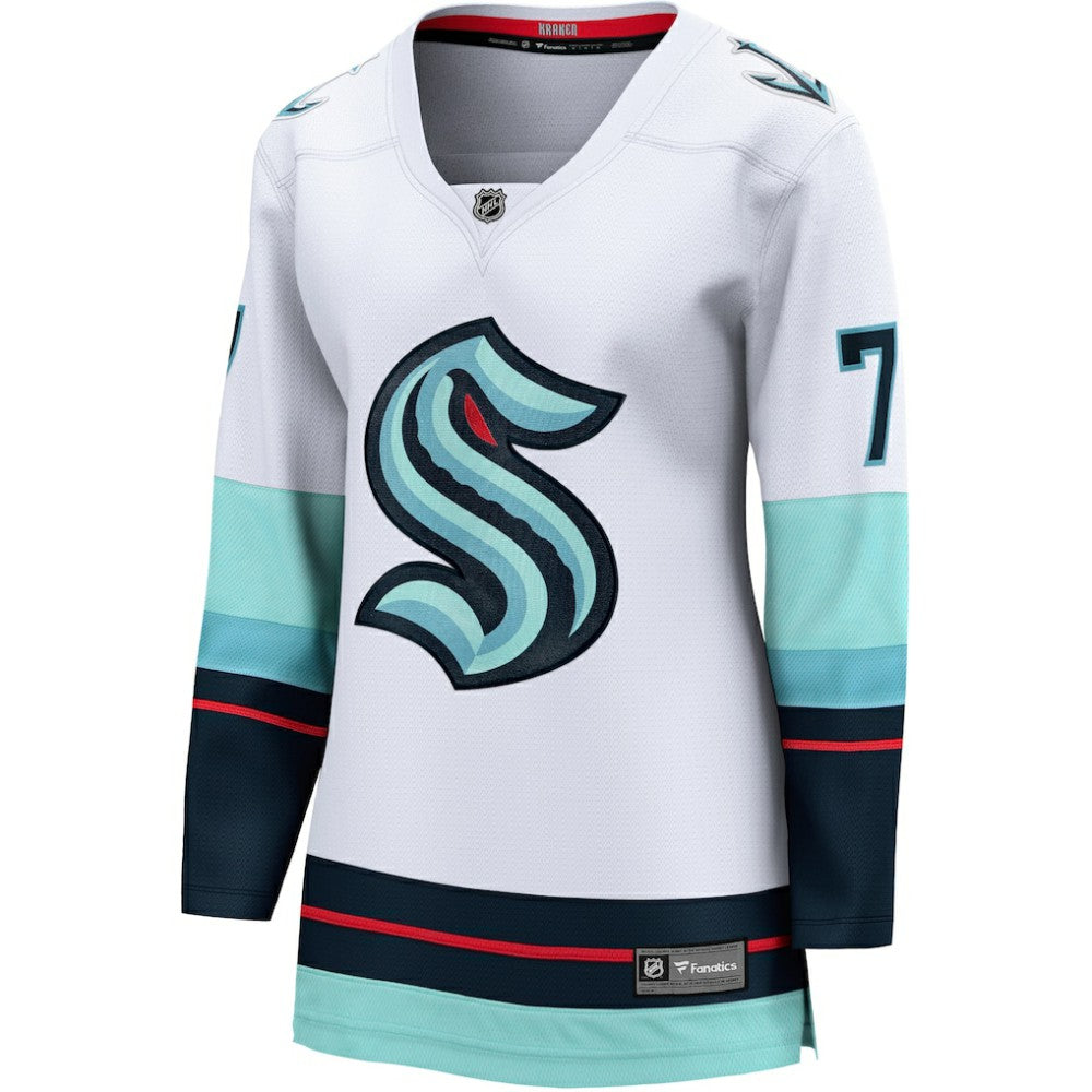 Jordan Eberle Seattle Kraken Fanatics Women's Away Breakaway Jersey - White | Fanatics sale