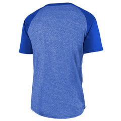 Los Angeles Rams Majestic Threads 2-Time Super Bowl Champions Tri-Blend Raglan T-Shirt - Royal - NFL