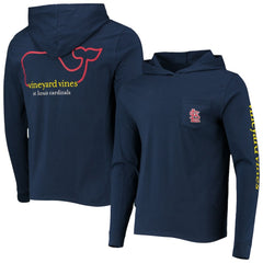 St. Louis Cardinals Vineyard Vines Long Sleeve Hoodie T-Shirt for sale