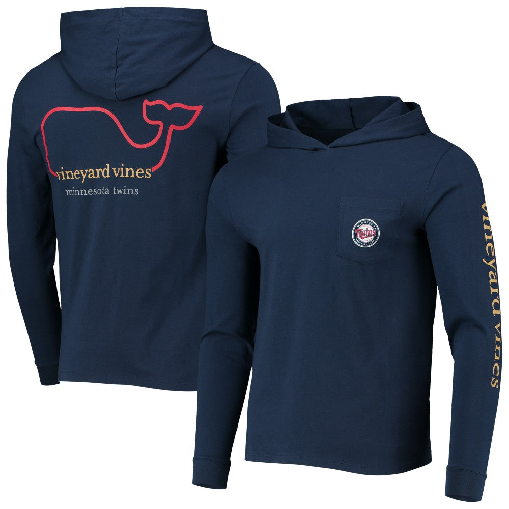 Minnesota Twins Vineyard Vines Long Sleeve Hoodie T-Shirt Near Me