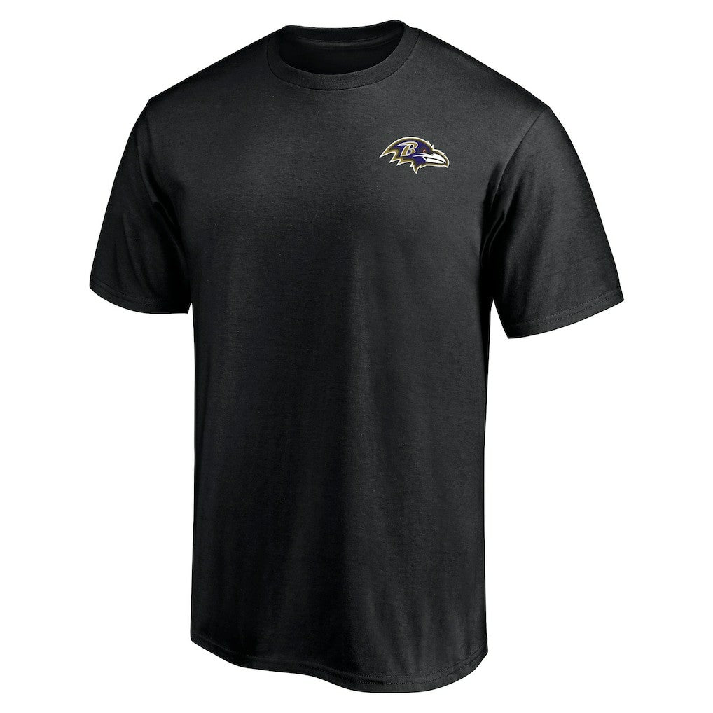 Baltimore Ravens Number One Dad T-Shirt - Black - NFL