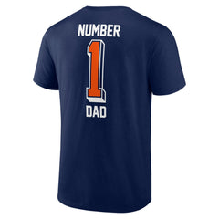 Denver Broncos Number One Dad T-Shirt - Navy - NFL