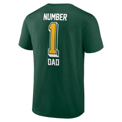 Green Bay Packers Number One Dad T-Shirt - Green - NFL