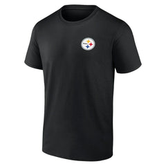 Pittsburgh Steelers Number One Dad T-Shirt - Black - NFL