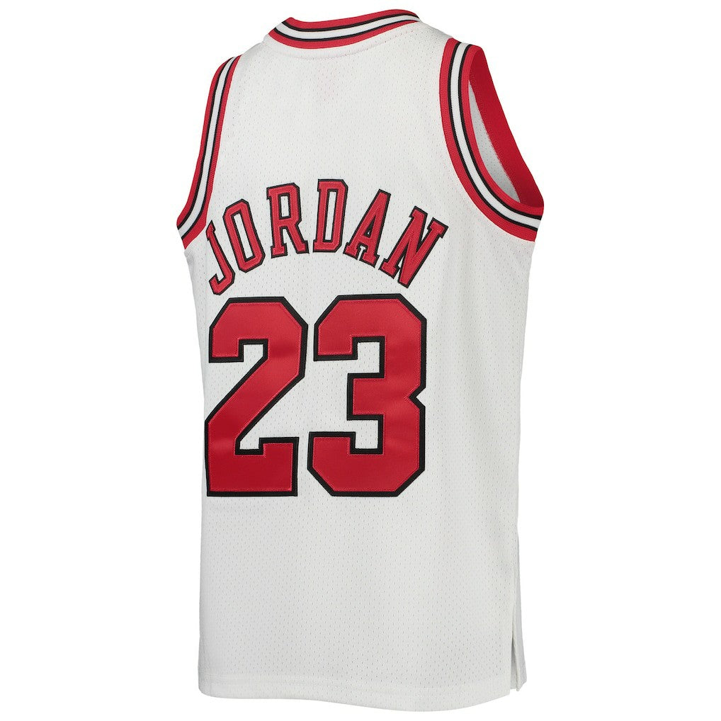 Mitchell & Ness Michael Jordan Chicago Bulls Youth 1997/98 Hardwood Classics Authentic Jersey White