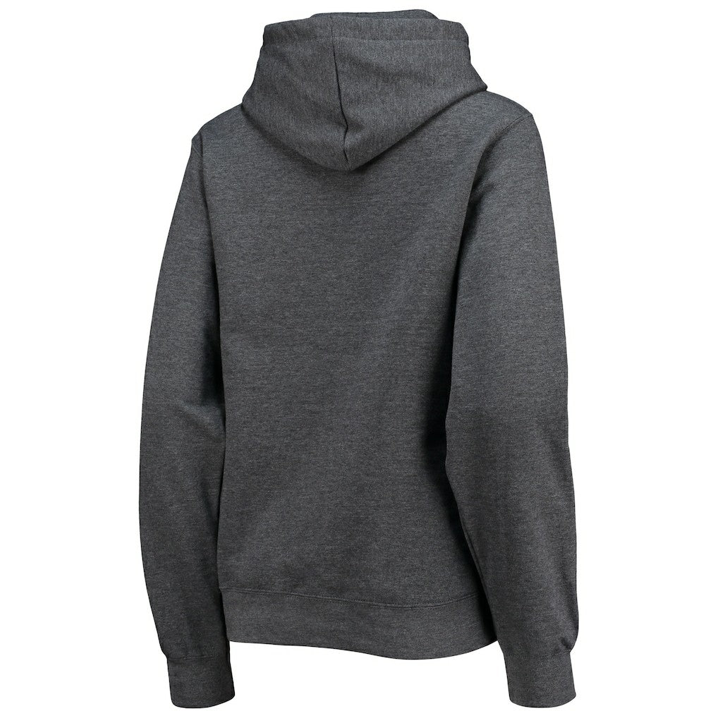 Washington Commanders WEAR by Erin Andrews Women's Fleece Pullover Hoodie - Heathered Gray - NFL