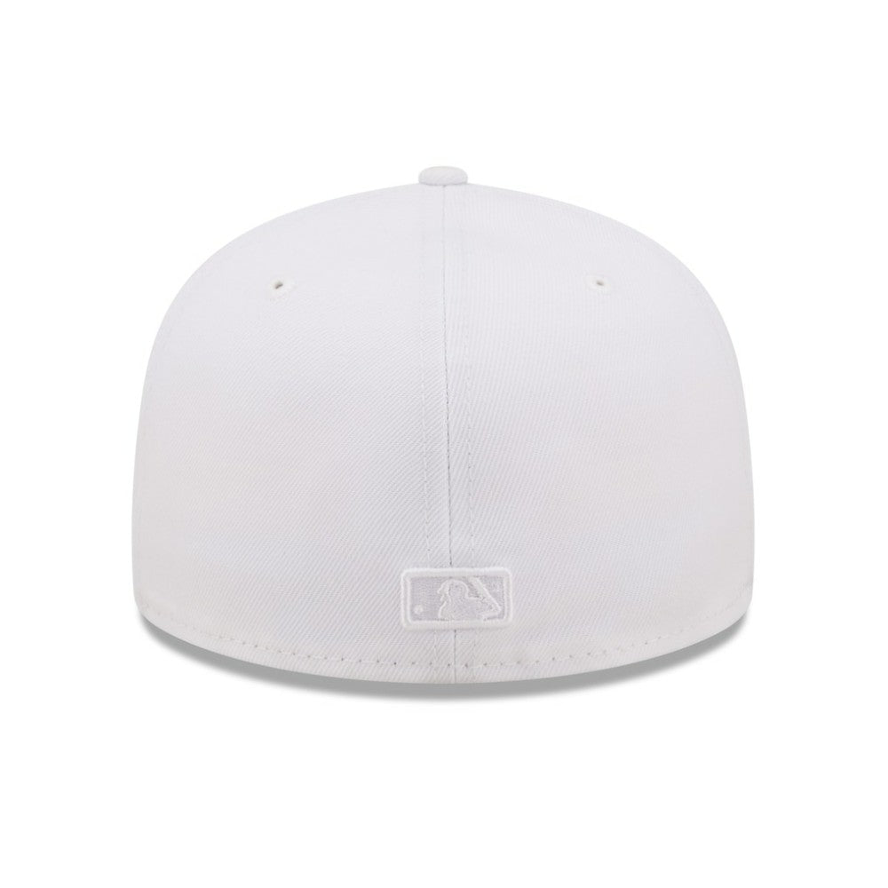 Colorado Rockies New Era White on White 59FIFTY Fitted Hat Discount