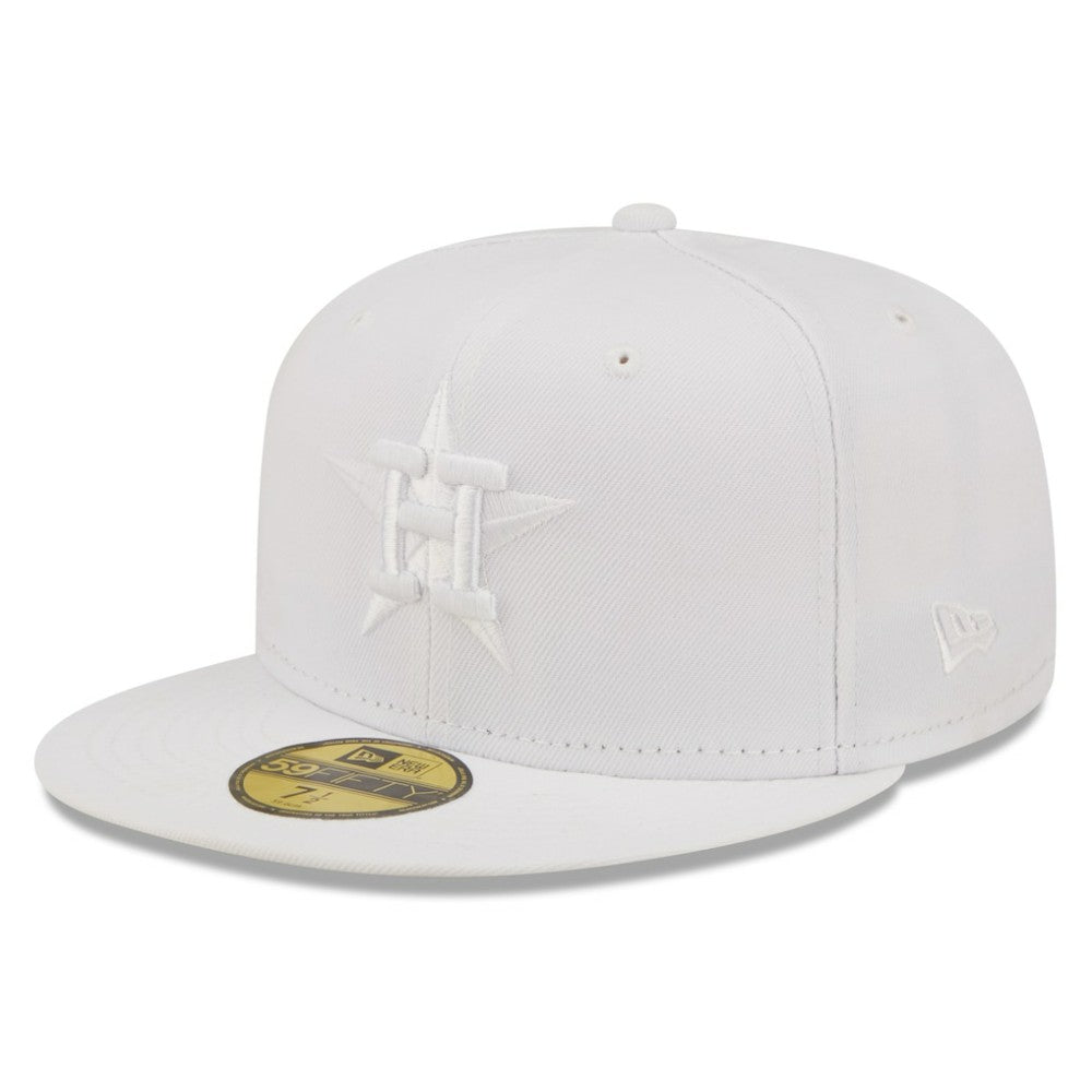 Houston Astros New Era White on White 59FIFTY Fitted Hat Online
