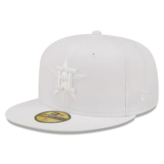 Houston Astros New Era White on White 59FIFTY Fitted Hat Online