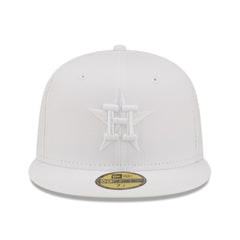 Houston Astros New Era White on White 59FIFTY Fitted Hat Online
