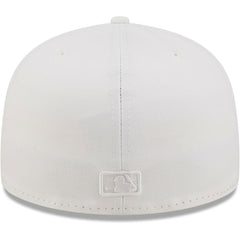 Chicago Cubs New Era White on White 59FIFTY Fitted Hat Near Me
