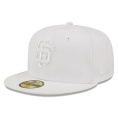 San Francisco Giants New Era White on White 59FIFTY Fitted Hat Sale