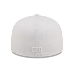 Athletics New Era White on White 59FIFTY Fitted Hat Near Me