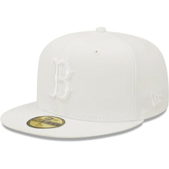 Boston Red Sox New Era White on White 59FIFTY Fitted Hat Online